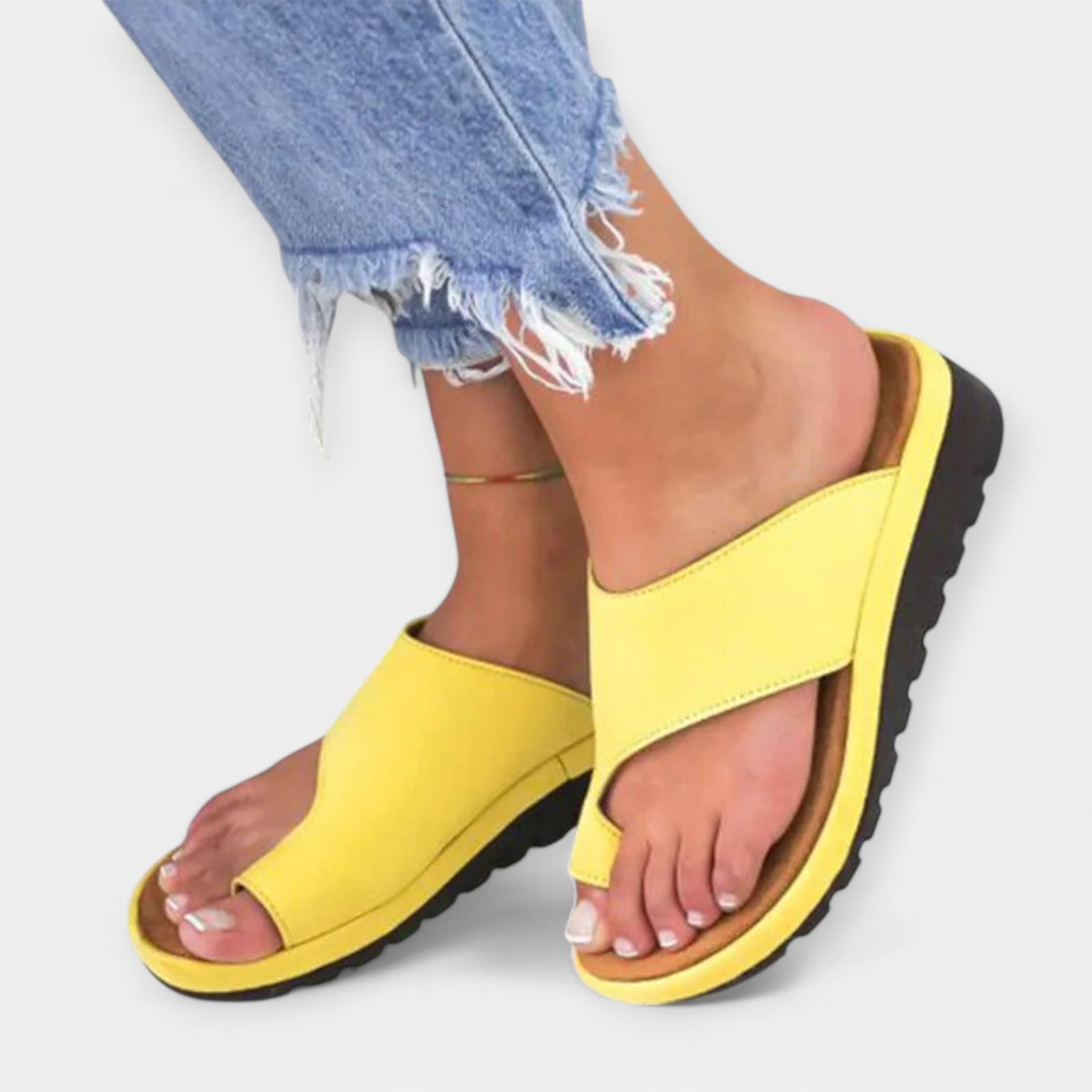 Sandálias de Couro para Conforto e Estilo