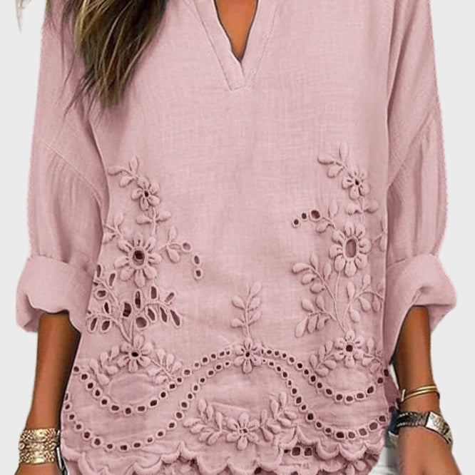 Camisa Coastal Bloom