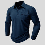 Jeff - Camisa casual com bolsos