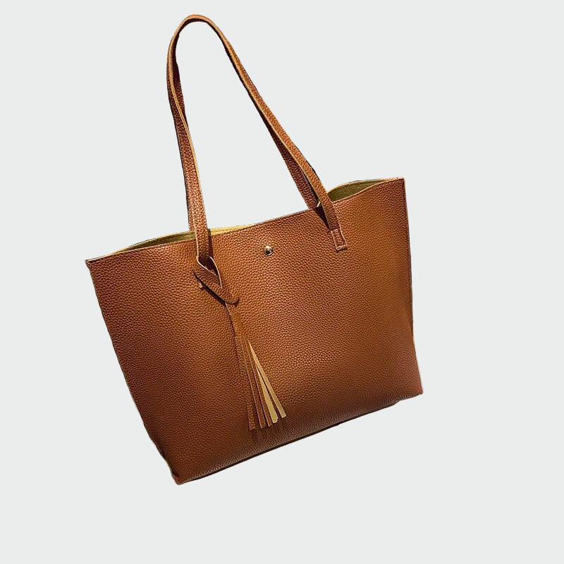 Mala de couro atemporal