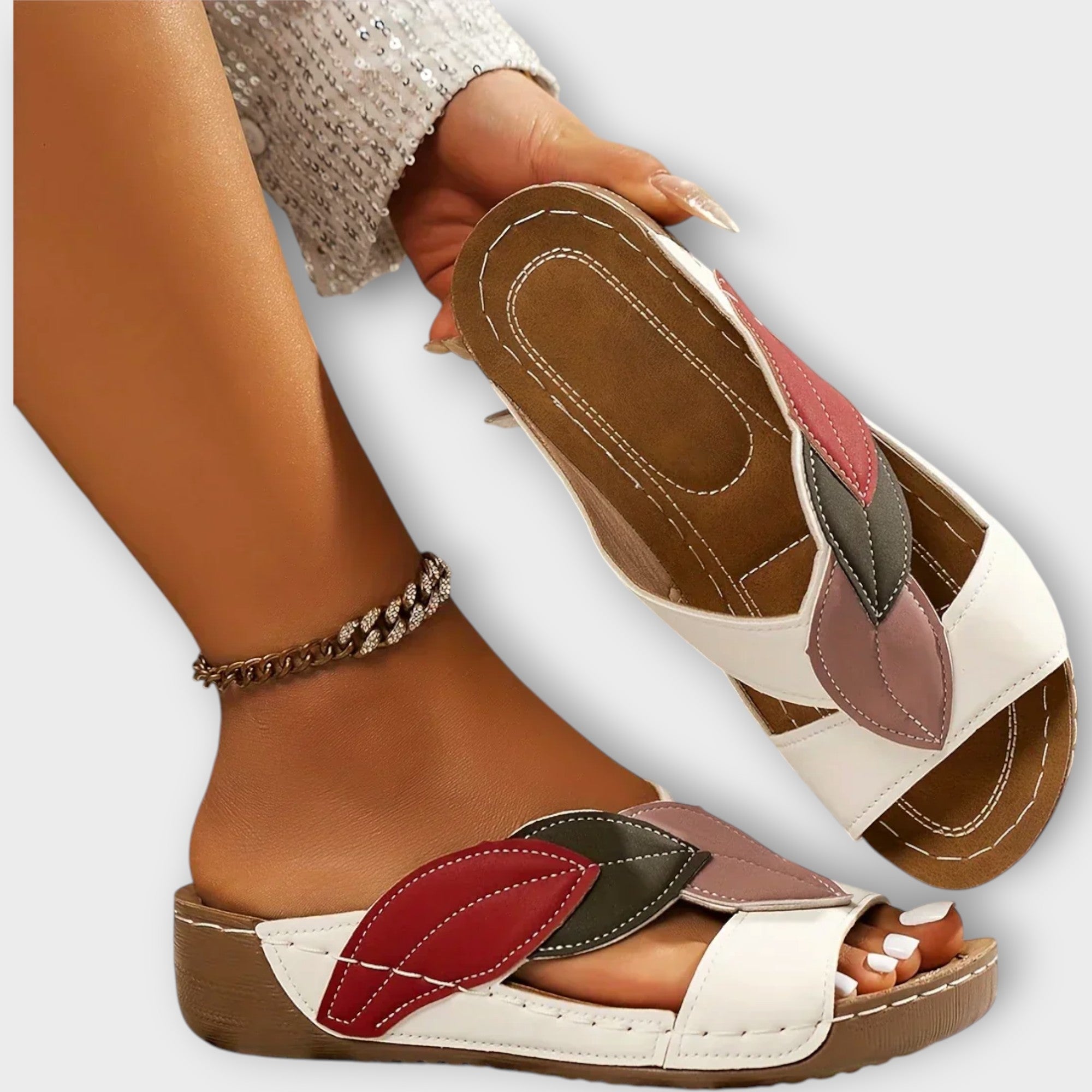 Sandálias slip-on