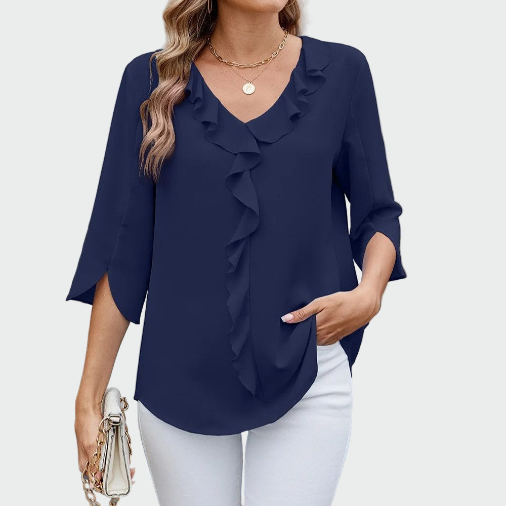 Blusa confortável, elegante e versátil