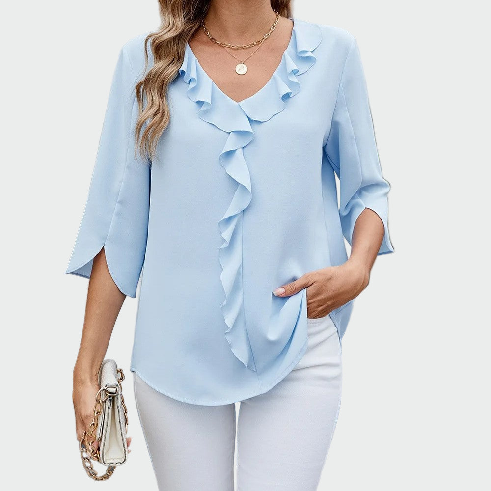 Blusa confortável, elegante e versátil