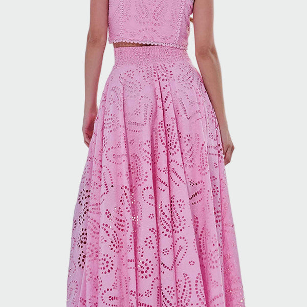 Conjunto de Renda Romântico