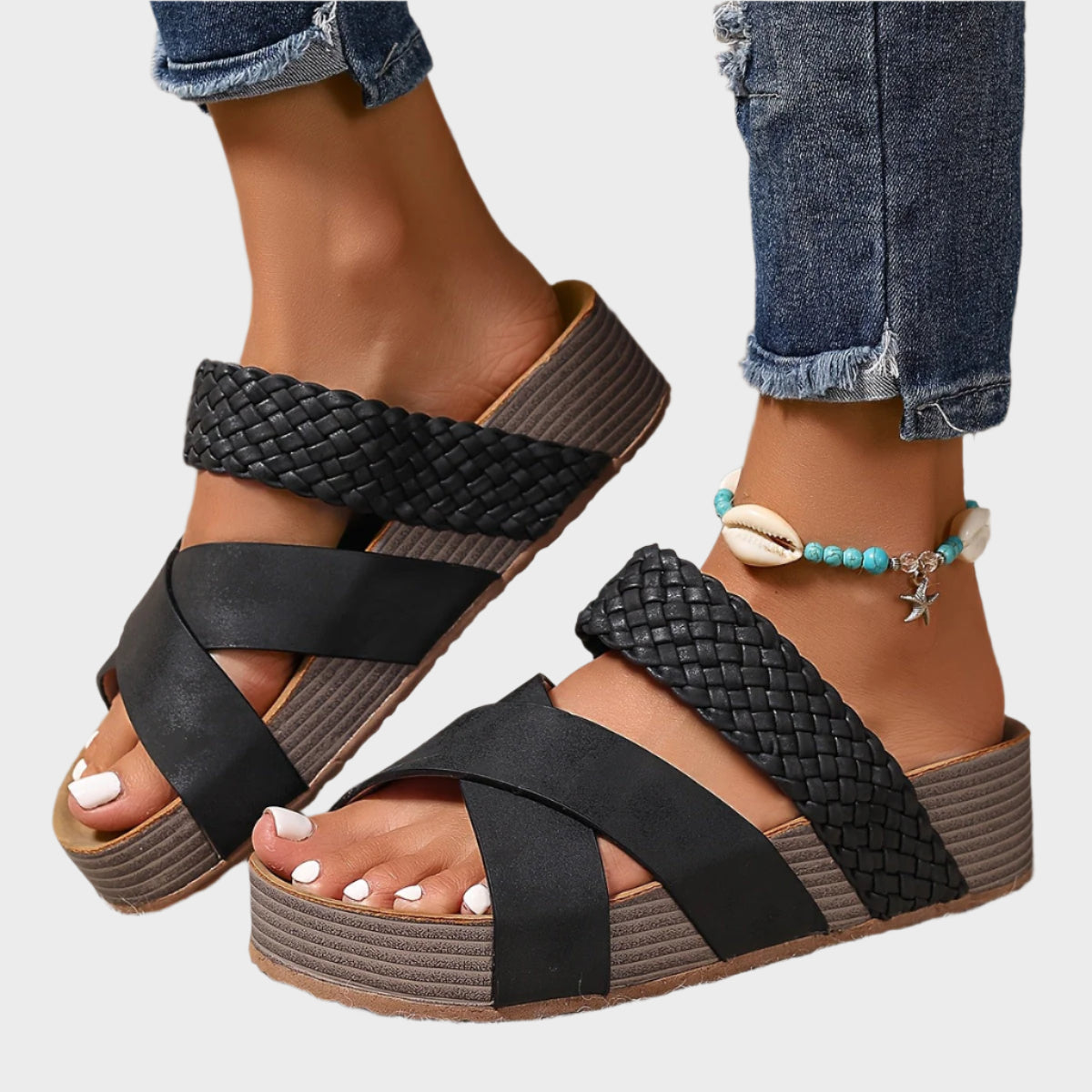 Sandálias Ortopédicas com Suporte e Estilo