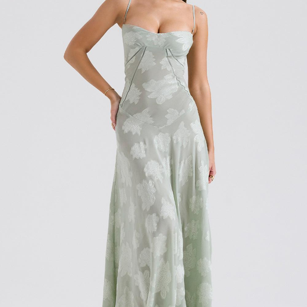 Vestido Longo Floral