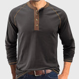 Camisa Henley em algodão macio