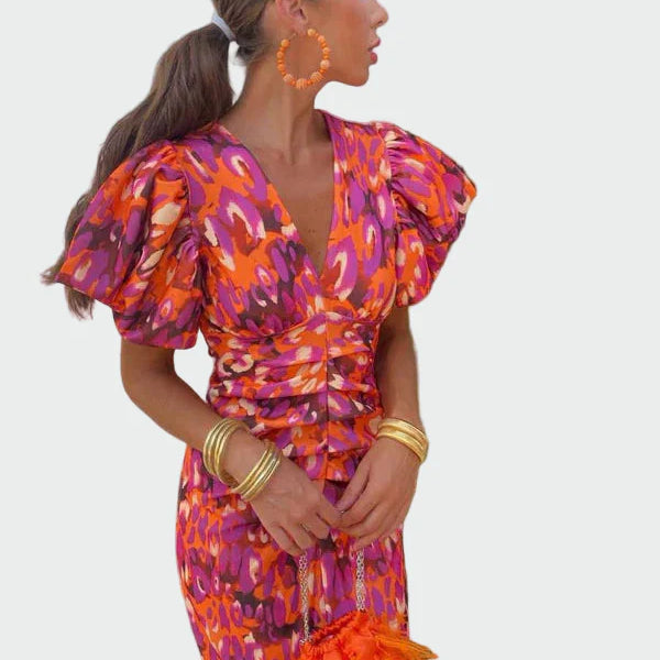 Vestido Midi de Elegância