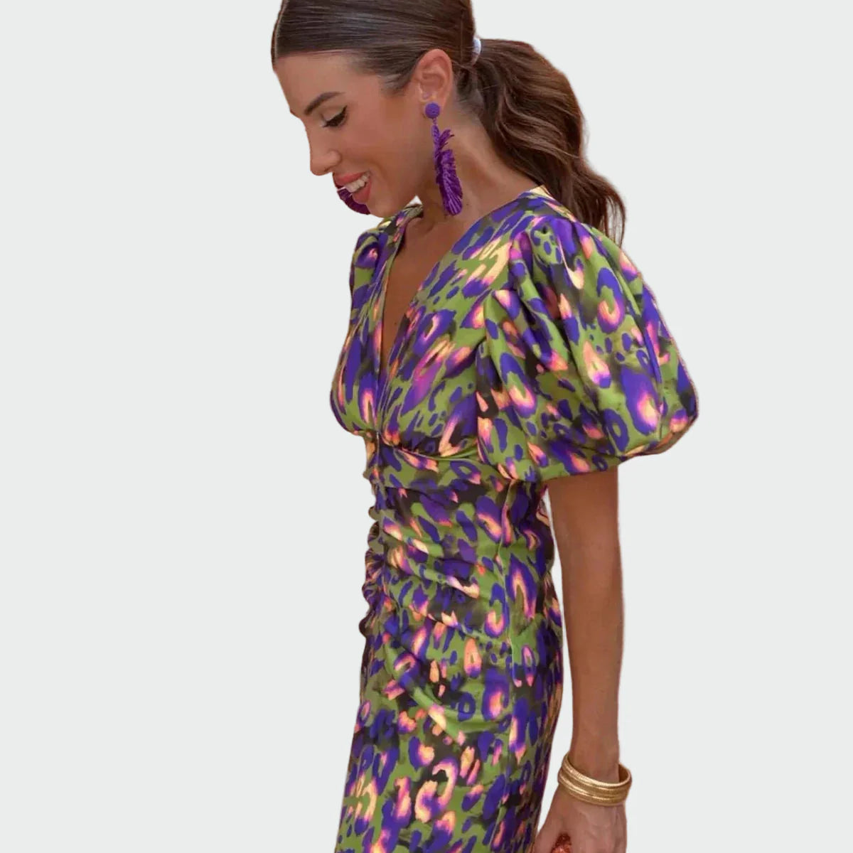 Vestido Midi de Elegância