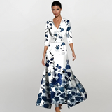 Inês - Vestido de senhora com manga elegante